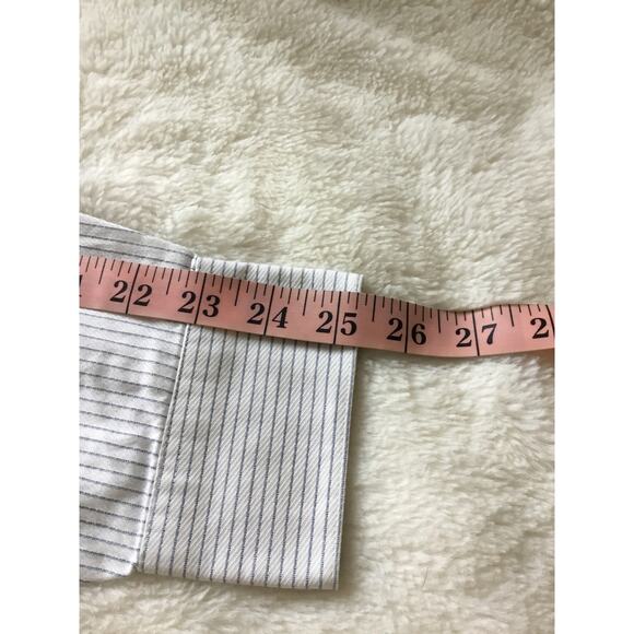 Calvin Klein White&Blue Stripes Long Sleeve Shirt - Picture 10 of 10